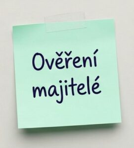 Ověření majitelé