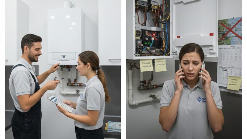 Pronájem bytu s vlastním kotlem: provoz, servis a odpovědnost nájemníka